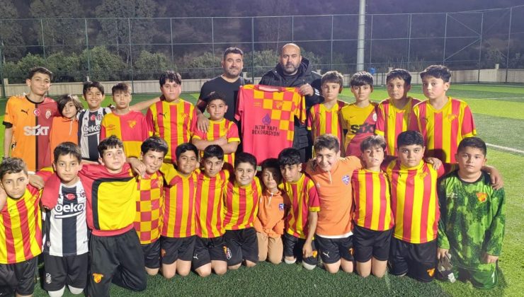 NİZAM ESMER GÖZTEPE FUTBOL OKULUNA SPONSOR OLDU