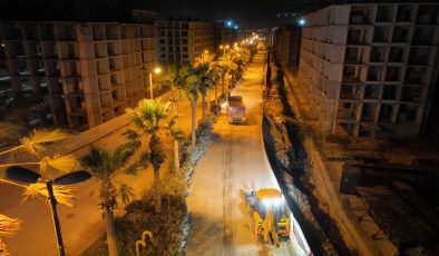 HBB’DEN ANA ARTERLERDE TEMİZLİK ÇALIŞMASI