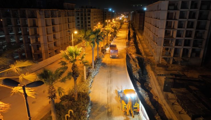 HBB’DEN ANA ARTERLERDE TEMİZLİK ÇALIŞMASI