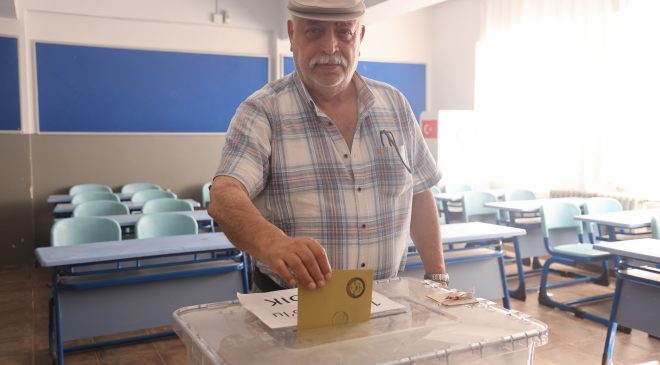 HATAY’DA MUHTARIN VEFATI NEDENİYLE YENİDEN MUHTARLIK SEÇİMİ YAPILDI  