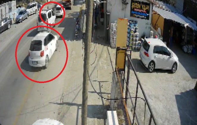 EMNİYET ŞERİDİ İHLALİYLE GELEN KAZAYI YAYA KIL PAYI ATLATTI  