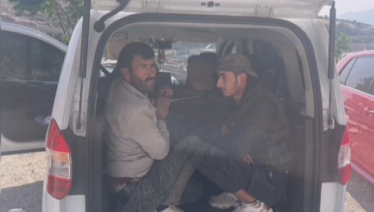 GÖÇMEN KAÇAKÇISI YAKALANDI   