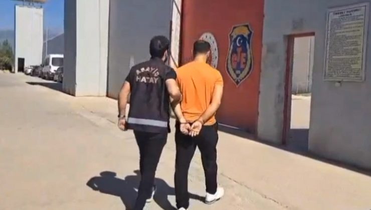 ARSUZ’DA 4 YIL HAPİS CEZASI BULUNAN ŞAHIS TUTUKLANDI   