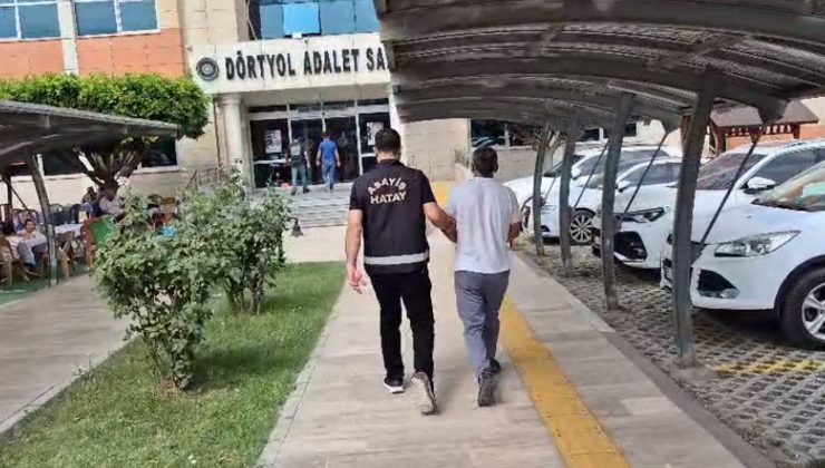 DÖRTYOL’DA HAPİS CEZASIYLA ARANAN 1 KİŞİ TUTUKLANDI   