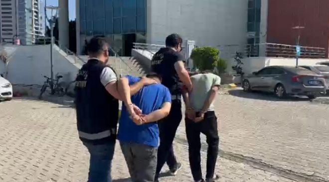 HATAY’DA HIRSIZLIK ŞÜPHELİSİ 3 ŞAHIS TUTUKLANDI   