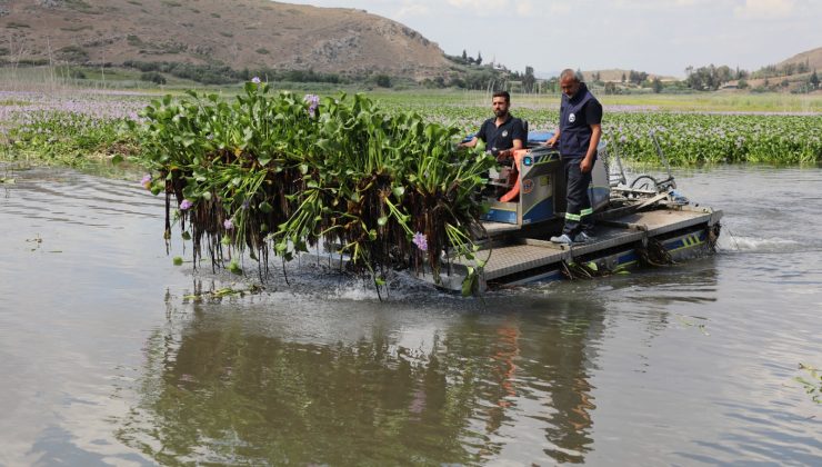 HBB, GÖLBAŞI GÖLÜ’NÜ TEMİZLİYOR