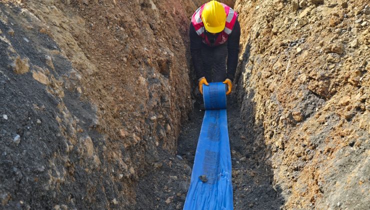 HATSU, SAMANDAĞ CEYLANDERE’DE İÇME SUYU HATTINI YENİLEDİ