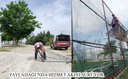 YAYLADAĞI’NDA HİZMET AKINI SÜRÜYOR