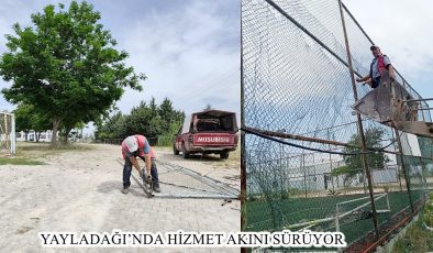 YAYLADAĞI’NDA HİZMET AKINI SÜRÜYOR