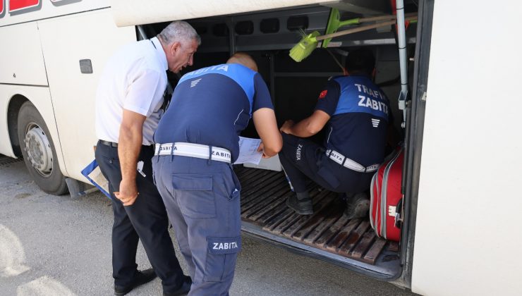 OTOGARLARDA BAYRAM DENETİMİ