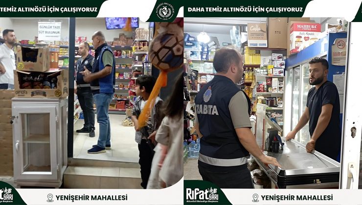 ALTINÖZÜ’NDE HİJYEN VE FİYAT DENETİMLERİ ARALIKSIZ SÜRDÜ