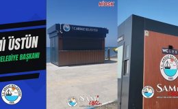 BAŞKAN SAMİ ÜSTÜN ÇALIŞIYOR, ARSUZ GÜZELLEŞİYOR