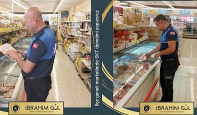 BELEN’DE ZABITA EKİPLERİNDEN MARKETLERE SIKI DENETİM
