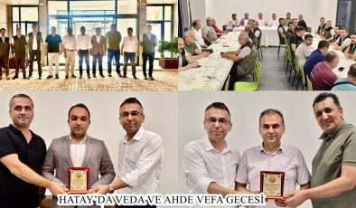 HATAY’DA VEDA VE AHDE VEFA GECESİ