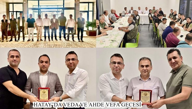 HATAY’DA VEDA VE AHDE VEFA GECESİ