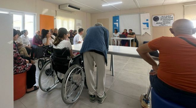 HATAY’DA 6 ŞUBAT DERNEĞİ ENGELLİLERE UMUT OLDU 