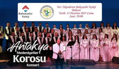 MEDENİYETLER KOROSU, BAHÇEŞEHİR KOLEJİ’NDE KONSERE HAZIRLANIYOR