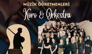 MÜZİK ÖĞRETMENLERİNDEN İLHAM VEREN SAHNE: TAHTA BAVUL