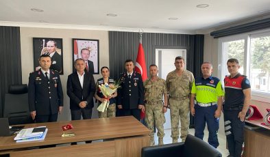 KAYMAKAM AKDAŞ JANDARMA TEŞKİLATINI KABUL ETTİ