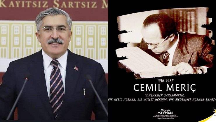 YAYMAN CEMİL MERİÇ’İ ANDI
