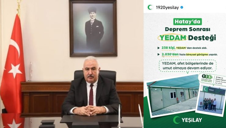 YEDAM, Hatay’a Umut Olmaya Devam Ediyor