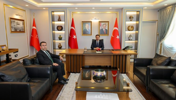 İMREK’TEN VALİ MASATLI’YA VEDA ZİYARETİ