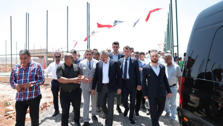 BAŞKAN ÖNTÜRK, REYHANLI’DA HBB’NİN PROJELERİNİ İNCELEDİ