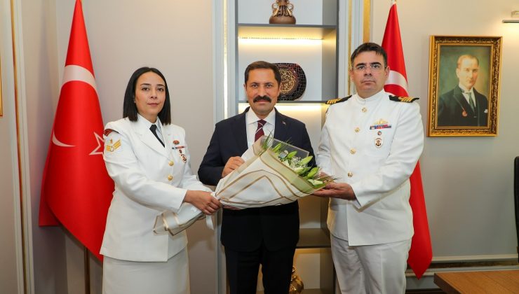 VALİ MASATLI KAPTAN-I DERYALARI KABUL ETTİ