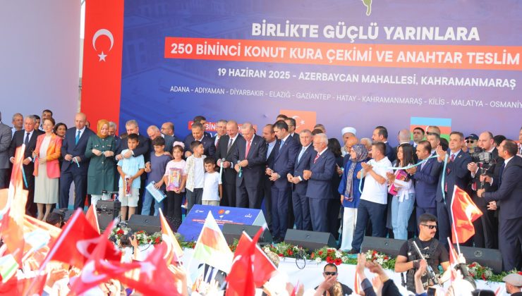 HATAY’DA 21 BİN 114 KONUTUN KURASI ÇEKİLDİ