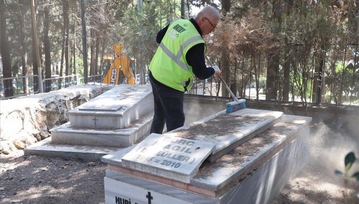 HBB’DEN MEZARLIK TEMİZLİĞİ