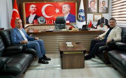 BAŞKAN ÇELİK, VALİ YARDIMCISI EKİNCİ’Yİ AĞIRLADI