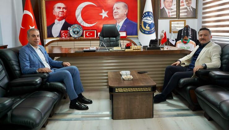 BAŞKAN ÇELİK, VALİ YARDIMCISI EKİNCİ’Yİ AĞIRLADI