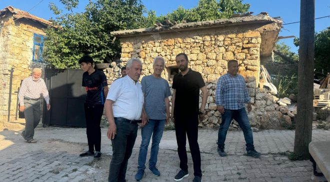 BAŞKAN YALÇIN MAHALLE ZİYARETLERİNİ SÜRDÜRDÜ