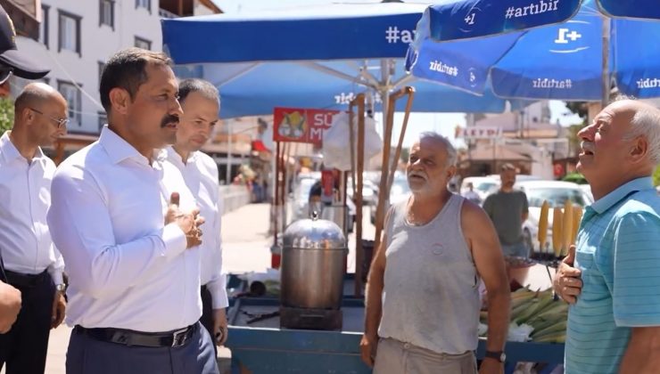 VALİ MASATLI, ARSUZ’DA ESNAFLARI DİNLEDİ