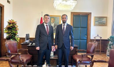 BAŞKAN YALÇIN’DAN KIRBIYIK’A TEBRİK ZİYARETİ
