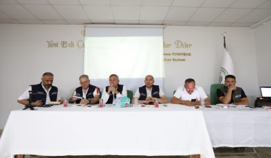 HATSU HEYETİ, REYHANLI MUHTARLARIYLA BİR ARAYA GELDİ