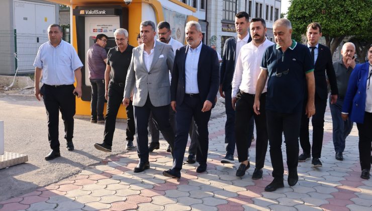 BAŞKAN ÖNTÜRK, PAYAS ESNAFINI ZİYARET ETTİ