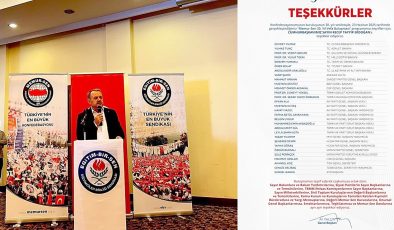 BAYRAKDAR: TEŞEKKÜRLER MEMUR-SEN