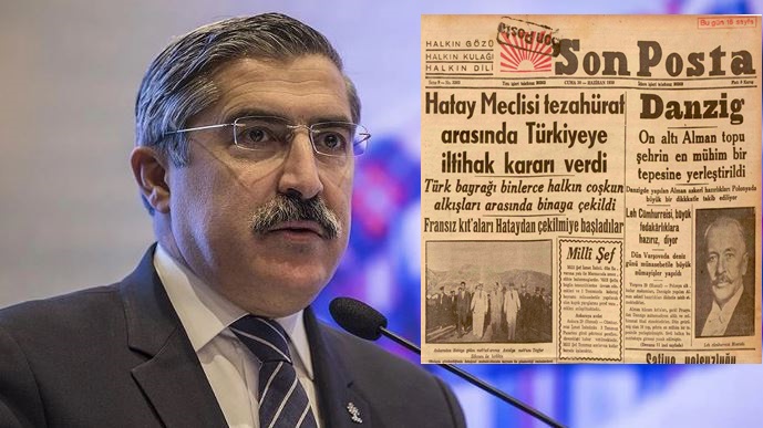 YAYMAN: HATAY’IN ANAVATANA İLHAK YILDÖNÜMÜ KUTLU OLSUN
