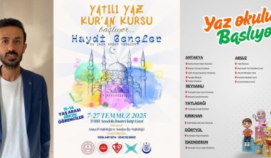BAŞKAN SAĞANAK’TAN YAZ OKULUNA DAVET