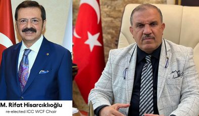 ZAROĞLU BAŞKAN HİSARCIKLIOĞLU’NU KUTLADI