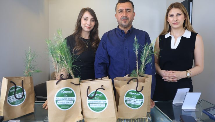ORMAN YANGINLARINDA ZARAR GÖREN ALANLAR İÇİN GÜNEYLER KUYUMCULUKTAN ÖRNEK DAVRANIŞ 
