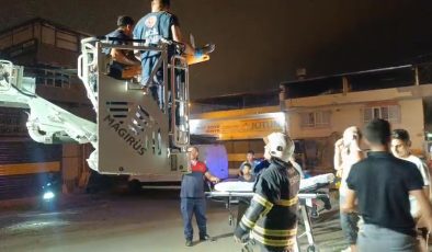 İSKENDERUN’DA SU KANALINA UÇAN MOTOSİKLETİN SÜRÜCÜSÜ YARALANDI 
