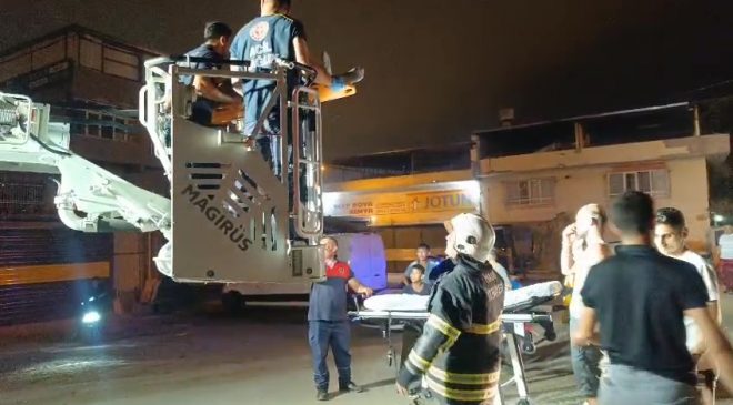 İSKENDERUN’DA SU KANALINA UÇAN MOTOSİKLETİN SÜRÜCÜSÜ YARALANDI 