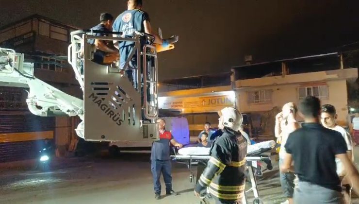 İSKENDERUN’DA SU KANALINA UÇAN MOTOSİKLETİN SÜRÜCÜSÜ YARALANDI 