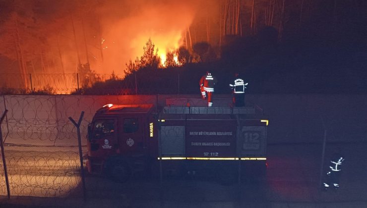 SURİYE’DEN YAYLADAĞI’NA SIÇRAYAN ALEVLER KONTROL ALTINA ALINDI   