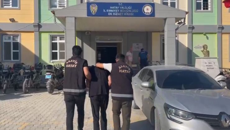 HATAY’DA HAPİS CEZASIYLA ARANAN ŞAHIS YAKALANDI   