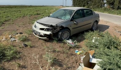 OTOMOBİLLE ÇARPIŞAN MOTOSİKLET SÜRÜCÜSÜ ÖLDÜ  