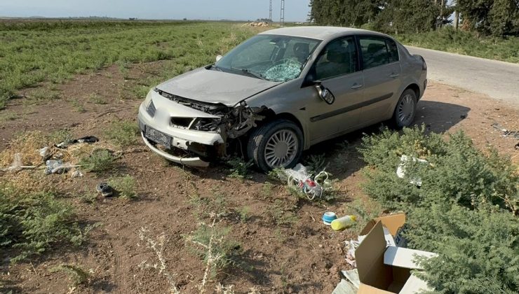 OTOMOBİLLE ÇARPIŞAN MOTOSİKLET SÜRÜCÜSÜ ÖLDÜ  