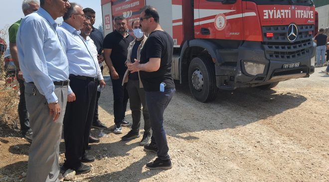 NECMETTİN ÇALIŞKAN’DAN YANGIN BÖLGESİNDEN SESLENDİ: “MİLLÎ SEFERBERLİK ŞART!”